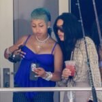 Kim Kardashian Makes Waves in Acne Snake Print Top and Skims Crocodile Bikini Top and Capris During Luxurious Yacht Getaway with North West