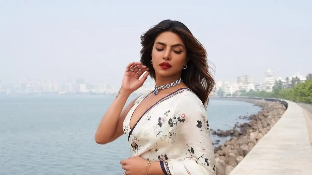 60-year-old Banarasi saris and intricate lehengas: Inside Priyanka Chopra Jonas’ Indian wear wardrobe