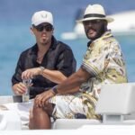 Tyler Perry and Bryan Tanaka Serve Mediterranean Yacht Style in Dolce & Gabbana Silk Sets